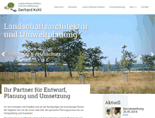Tablet Screenshot of lup-kohl.de